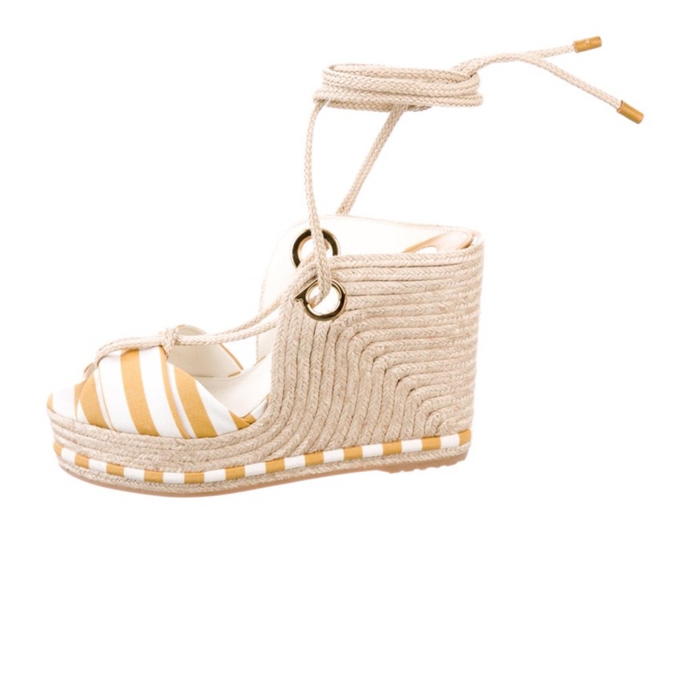 Ferragamo Espadrilles Wedge Sandals - Picture 12 of 12
